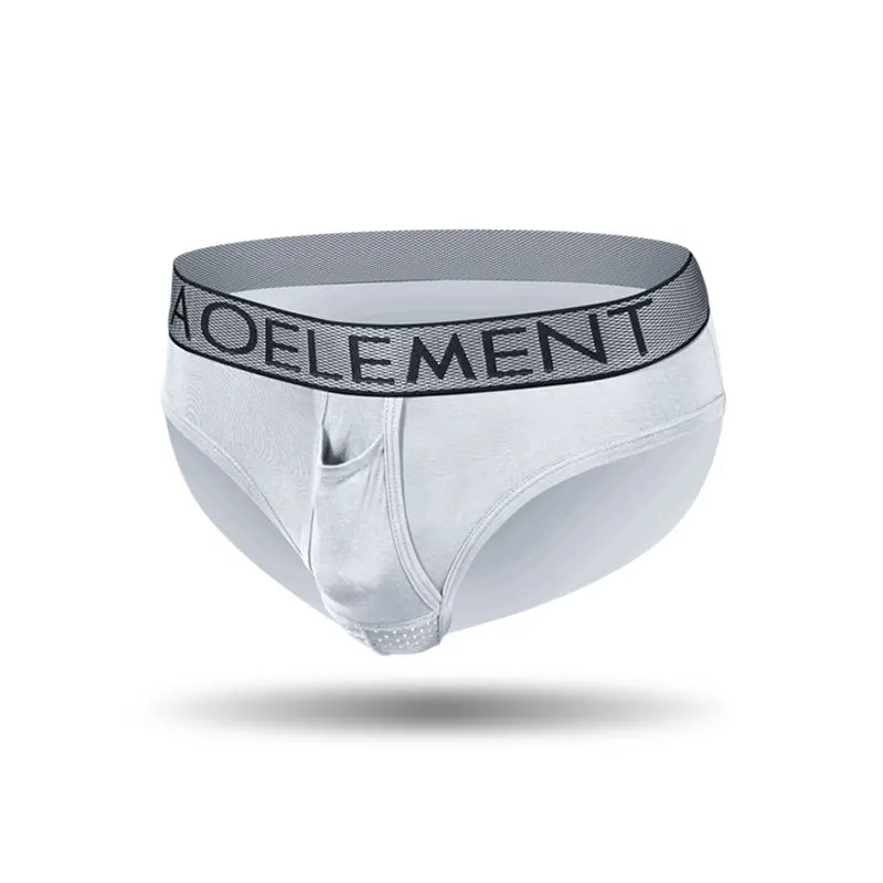 4PCS/LOT New Arrivals Male Modal Underwear Men's Sexy Briefs U Bag Underpants Shorts White/Black/Dark Blue/Gray L XL XXL 3XL 4XL 2