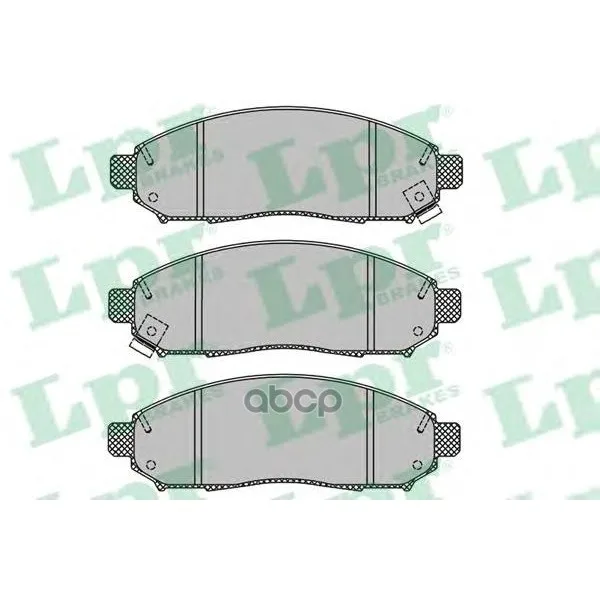 Колодки Тормозные Nissan Navara/Pathfinder 2.5d 05- Передние Lpr 05p1495 Lpr арт. 05P1495