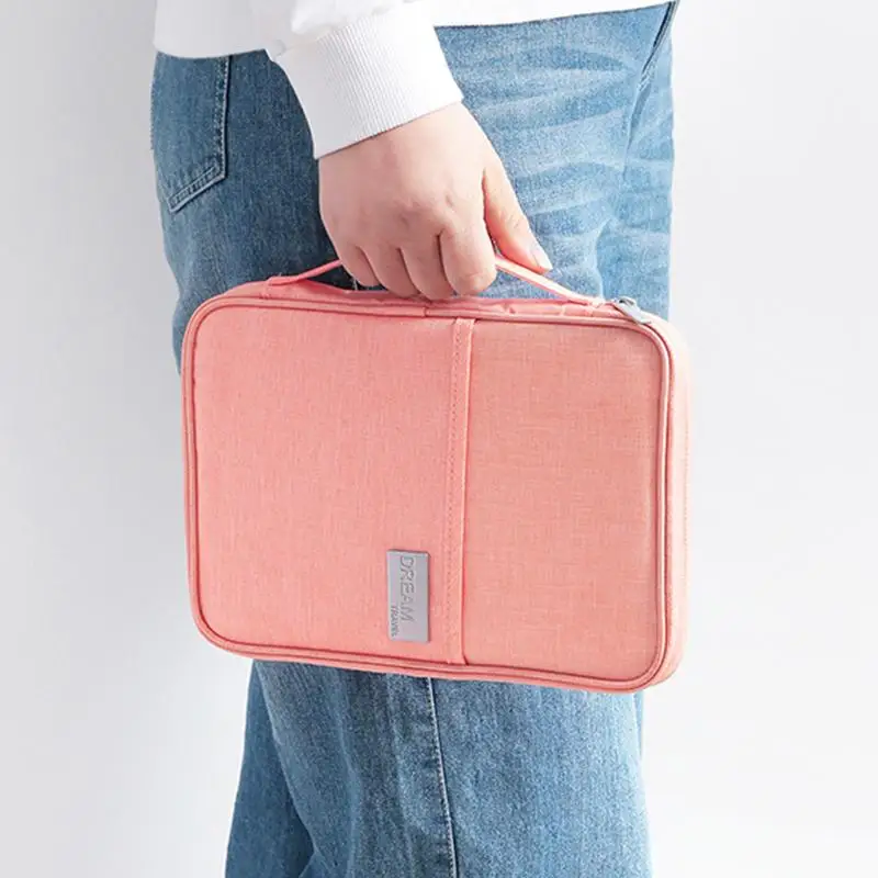 Travel Passport Cover Waterproof Passport holder Holder Multi-Function ID Document Wallet Organizer Credit Card Accessories