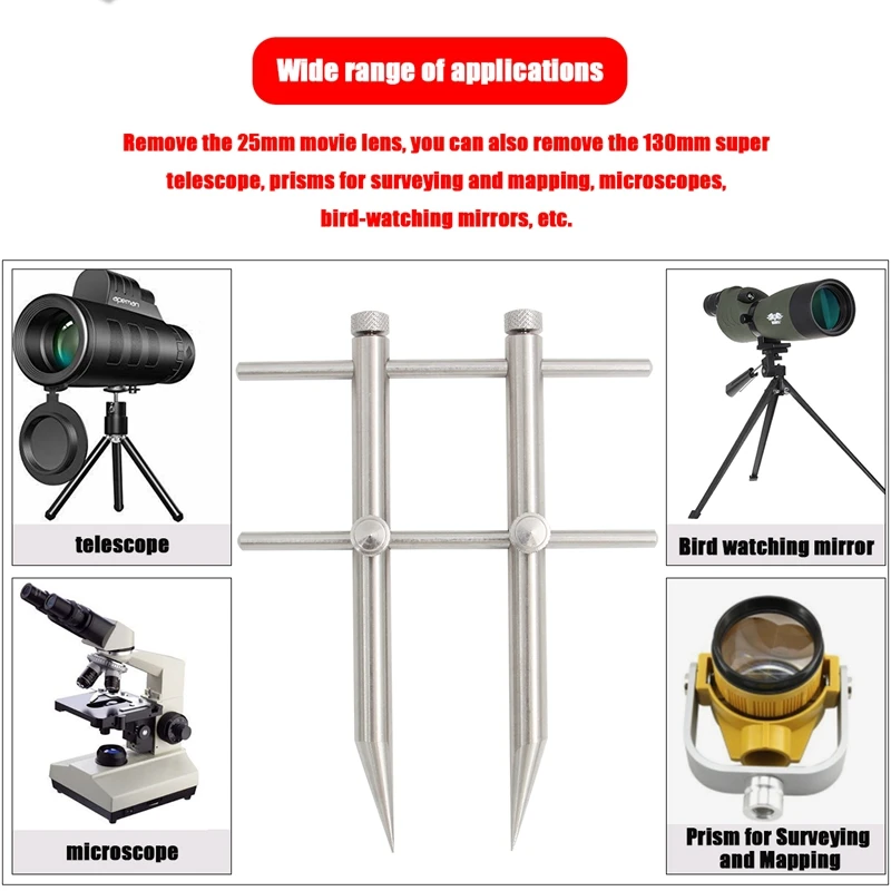 Chave Inglesa da Lente da Câmera 10100 mm Pontas Pontiagudas da Lente da Câmera Dslr Ferramentas da Manutenção do Reparo para a Lente da Câmera Dslr - Image 3