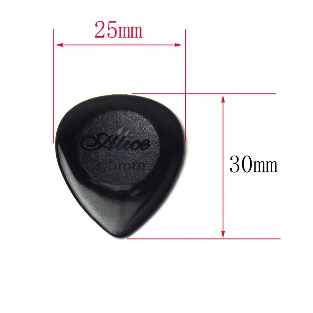 100pcs Heavy Standard Water drop Picks Mixed Colors for Guitar Bass 25mm x 30mm