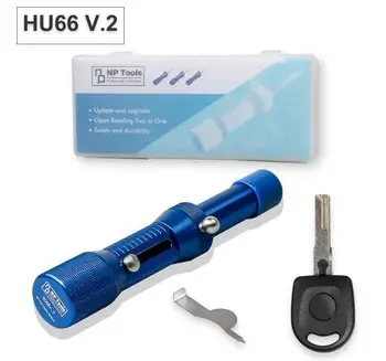 

2 in 1 HU66 V.2 Professional Locksmith Tool for Audi VW HU66 Pick and Decoder Quick Open Tool