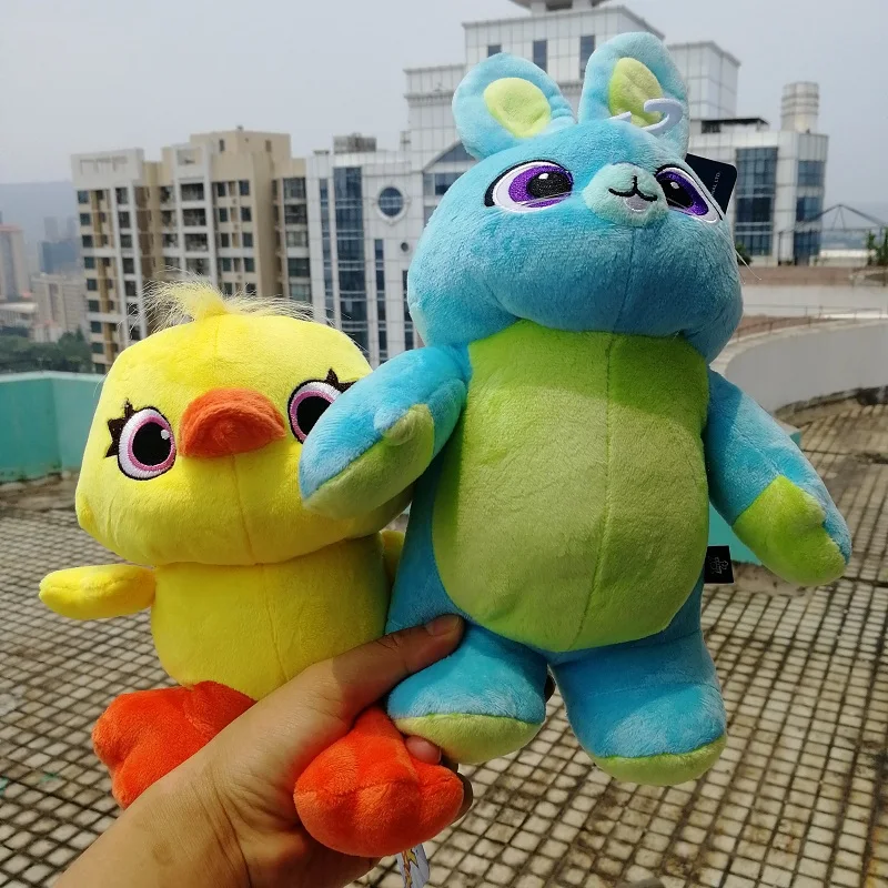 Toy Story 4 Toys Forky Yellow Duck Blue Rabbit Bunny Ducky Toys Soft Stuffed Plush Animal Doll Kid Birthday Christmas Party Gift Toy Story 4 Toys Forky Yellow Duck Blue Rabbit Bunny Ducky Toys Soft Stuffed Plush Animal Doll Kid Birthday Christmas Party Gift