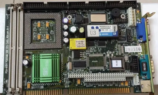 

PCA-6154 Rev.A4 586 Half-length CPU Card PCA-6154L