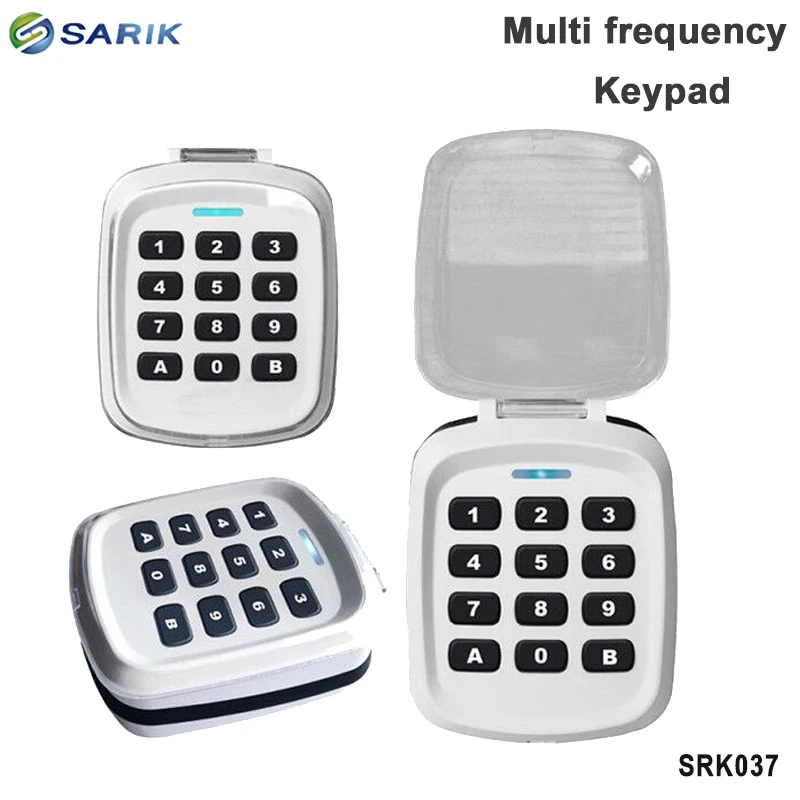 da porta da garagem de 433mhz para
