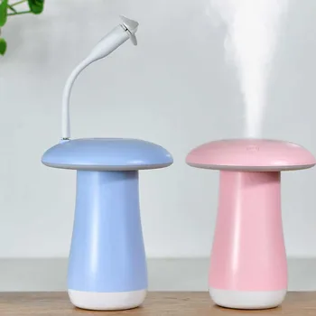 

Mushroom USB fan Air Purification Humidifier Light Humidifier Mini Night Light Electric Air Humidifier Diffuser for Home