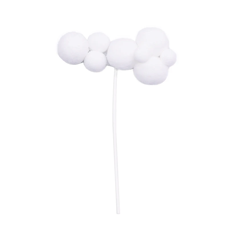 Радужный торт Топпер плюшевый шар облако торт флаг Детские сувениры на день рождение вечерние выпечки Десерт Топпер украшения для душа