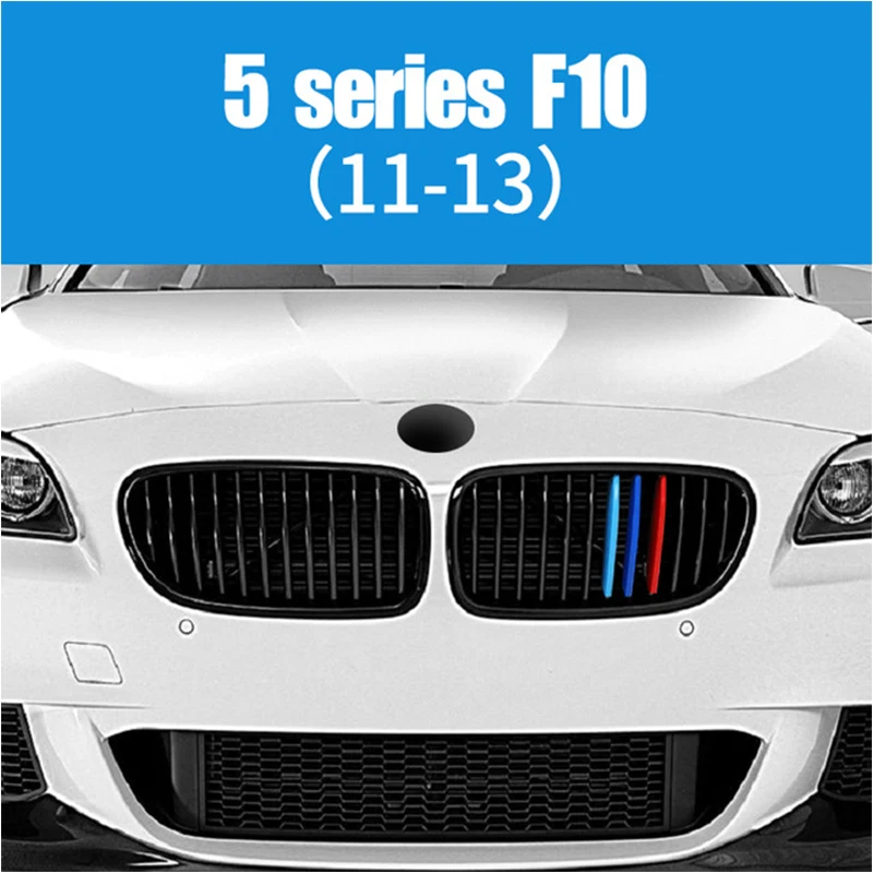 3 Stücke ABS Auto Front Grill Sport Streifen Aufkleber Grill Zierstreifen  Abdeckungen Dekoration Schnalle Für BMW X1 F48 2016 2017 Von 11,66 €