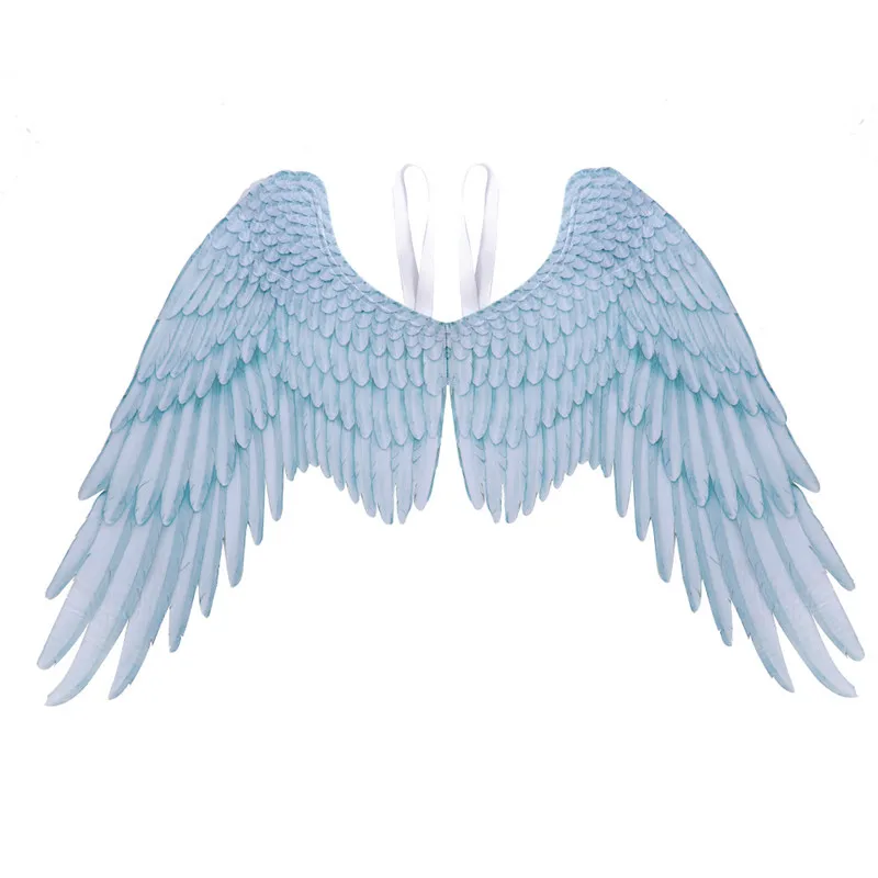 Хэллоуин 3D Крылья Ангела Марди Гра тема вечерние Косплей крылья для детей взрослых большой черный крылья костюм дьявола