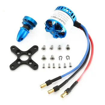 

SUNNYSKY X2220-III /X2212-III/X2216-III 980KV/1400KV/2450KV /2600KV Brushless Motor for Fixed - Wing 3D RC Drone Helicopter
