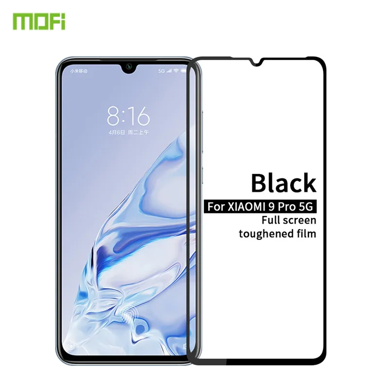 Для Xiaomi 9 Pro 5G стекло закаленное MOFi полное покрытие защитная пленка защита для