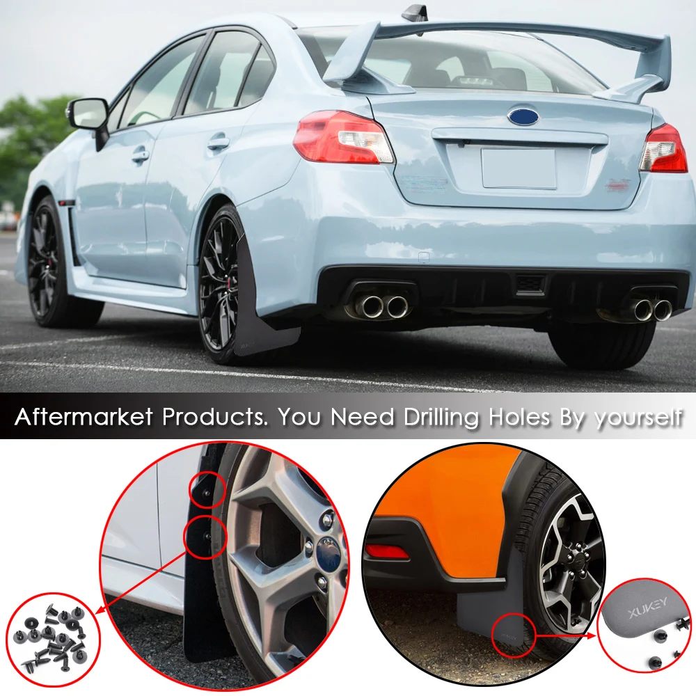 Брызговики от грязи брызговики для Subaru Justy Legacy B4 Touring Wagon Liberty GT Impreza RX GX LX WRX STI