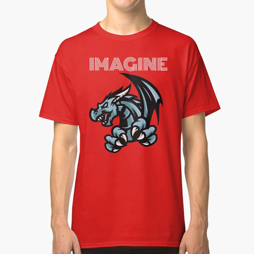 IMAGINE Fantasy Dragon Style Футболка отлично подходит для подарка футболка imagine fantasy dragon style |