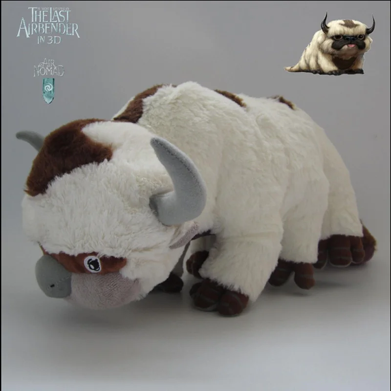 

New AVATARS Last Airbender APPA Stuffed Plush Doll Large Soft Toy 20 Inch RARE Peluche Minion Children's Collection Toys Christm