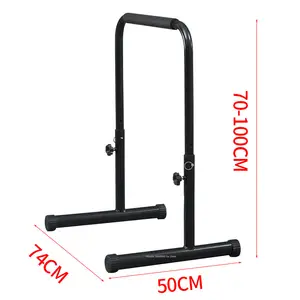 Multifunction parallel bars pull up Freely adjust the distance Protect the  floor