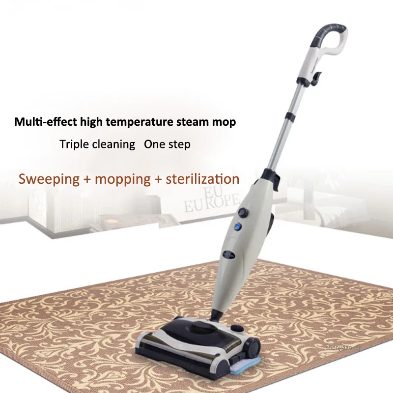 Intelligent electric Steam cleaner Household 2-in-1 mopping sweeping machine High temperature steam cleaning machine