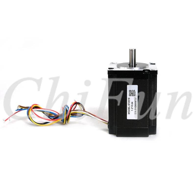 

Freeshipping Original Leadshine Cloudray 3 phase Stepper Motor 573S15 for NEMA23 5.2A Length 79mm Shaft 8mm