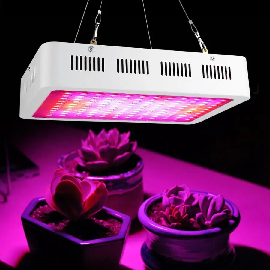 

1200W LED Plant Grow Light Full Spectrum Hydroponic Vegetable Flowering Panel Lamp With US Plug
