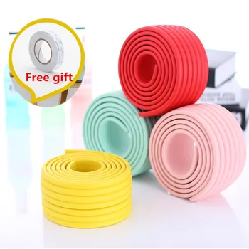 

W-shaped 2M Children Protection Table Guard Strip Baby Safety Product Glass Edge Furniture Corner Protection of Children Jamming