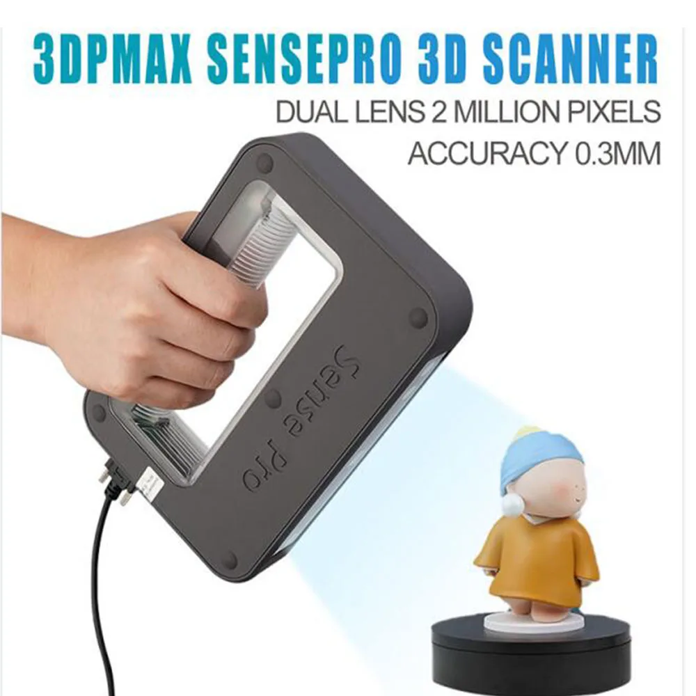 CREASEE TOP 3d Printer Scanner Handheld 3D Scanner Portable 3D Modeling Scanners 0 3mm Support OBJ