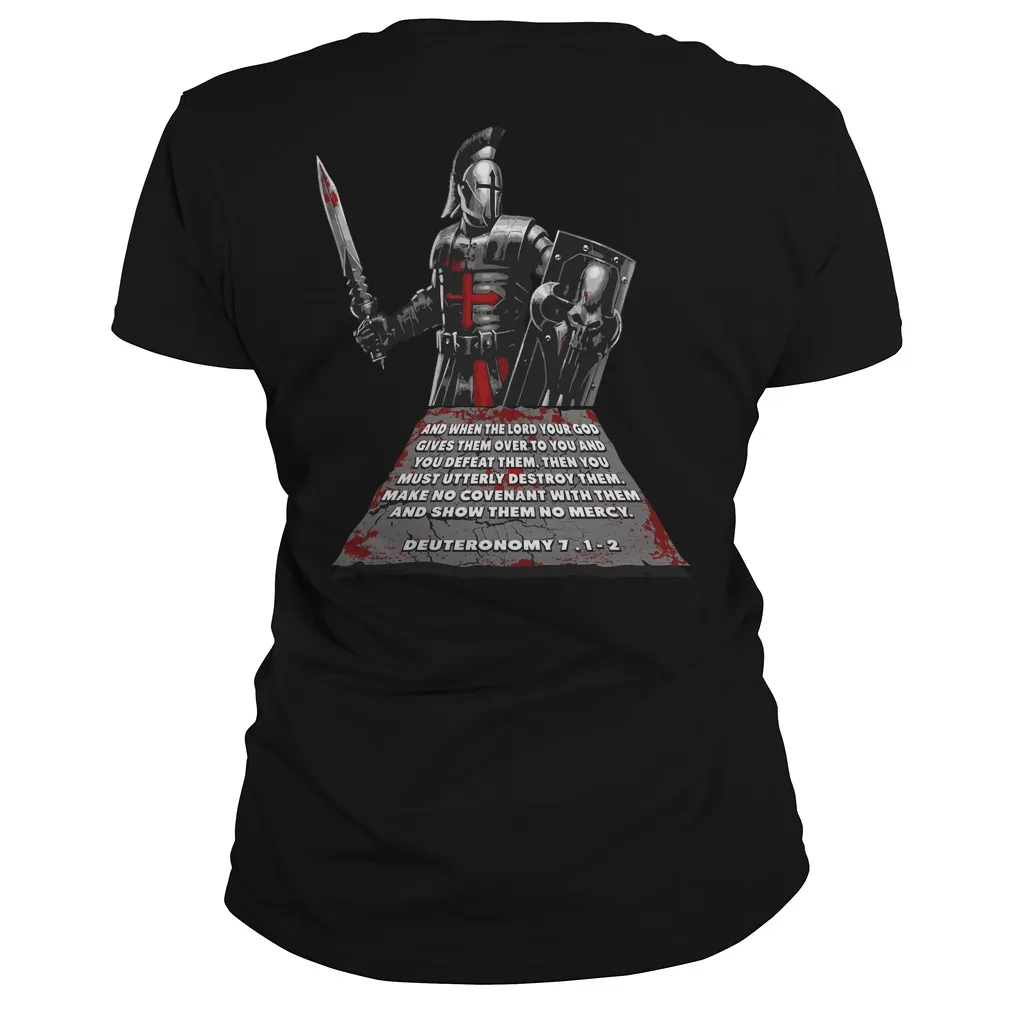 Женская футболка The Crusader Knight Templar | одежда