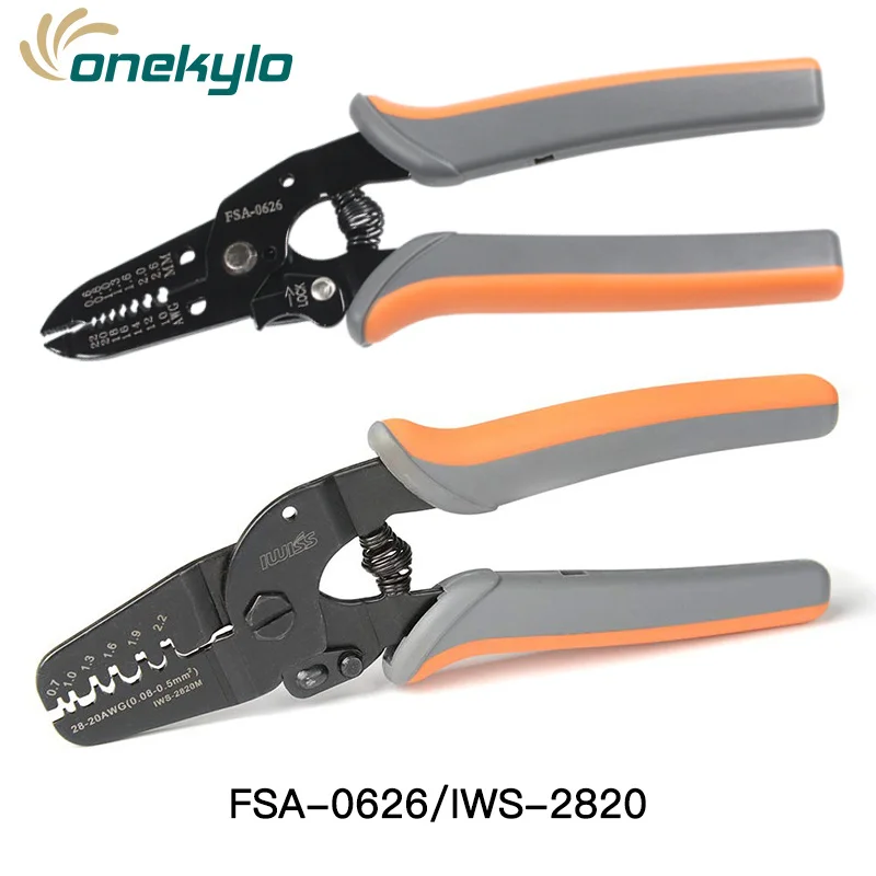Mini Micro Open Barrel Crimping Tools Works on For AWG28-20 JAM Tyco, Molex