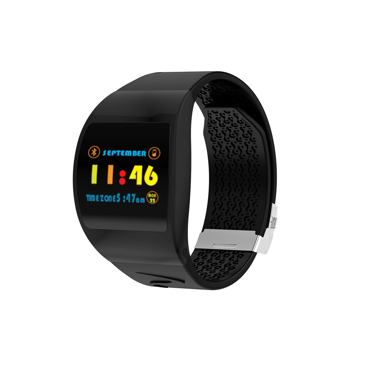 

P63 Smart Bracelet Sports Step Information Remind IP67 Waterproof Detachable Strap Heart Rate Monitor Smart Band