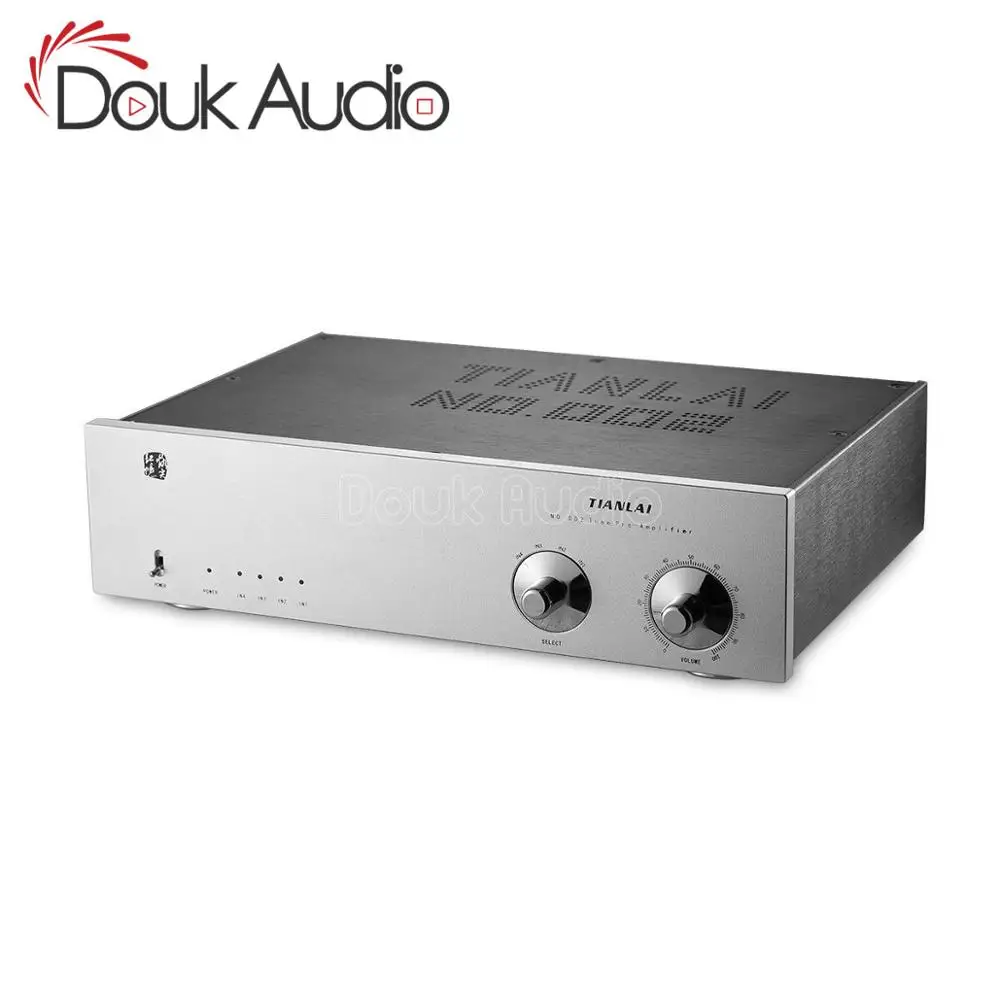 Трубчатый предусилитель Douk Audio GE5670 Hi Fi стерео аудиофил класса А односторонний