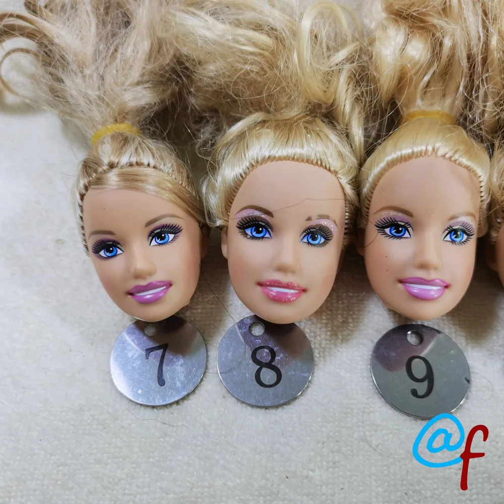 Оригинальная Внешняя торговля Мир улыбка красота 1/6 OOAK Обнаженная кукла голова