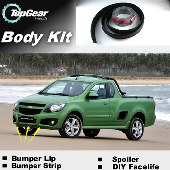 

Bumper Lip Lips For Chevrolet Montana / Top Gear Shop Spoiler For Car Tuning / TOPGEAR Recommend Body Kit + Strip