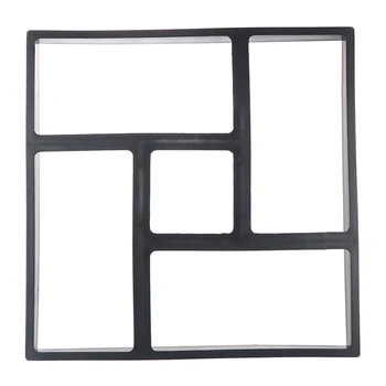 

DIY Garden Walk Pavement Mold Manually Paving Cement Brick Stone Road Concrete Molds Path DIY Manually Paving