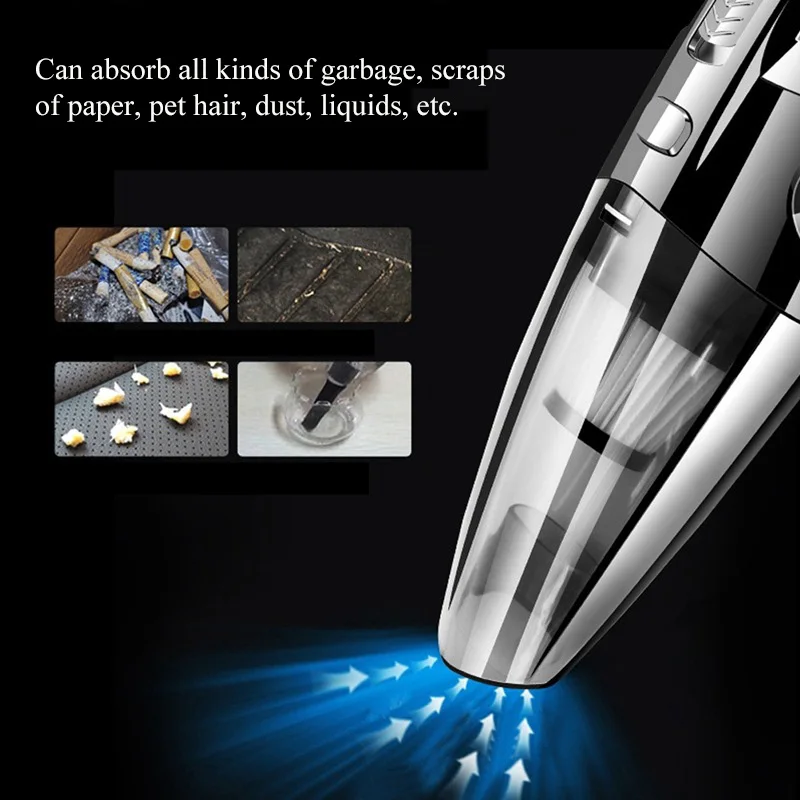 Handheld Wireless Vacuum Cleaner For Car Porduct Wireless Portable Vacuum Cleaner For Home Appliance High Power Car Dry Cleaning