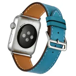 Применимый Apple кожаный ремешок для часов IWatch кожаный ремешок для часов 1234 поколение заменяет Wan с 40 размером 44