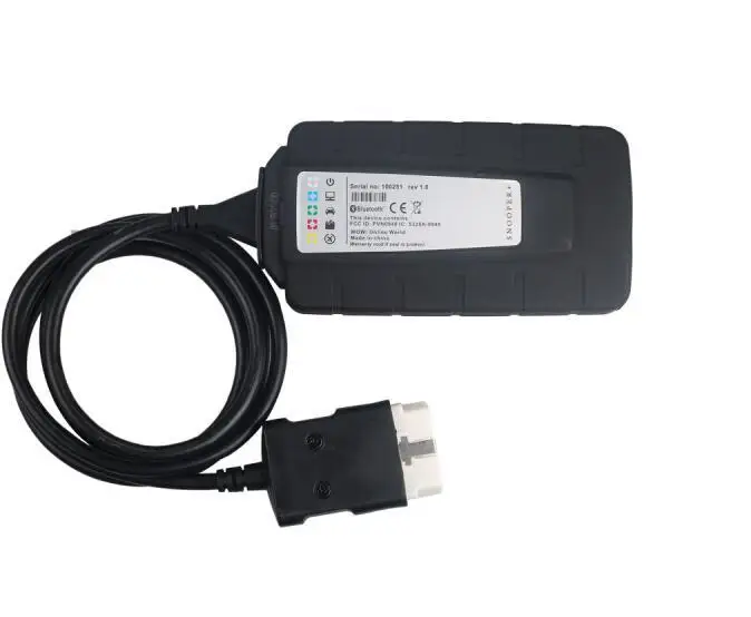 双板高质量 Wow snooper 带蓝牙OBD2汽车诊断工具汽车卡车检测仪 (4)