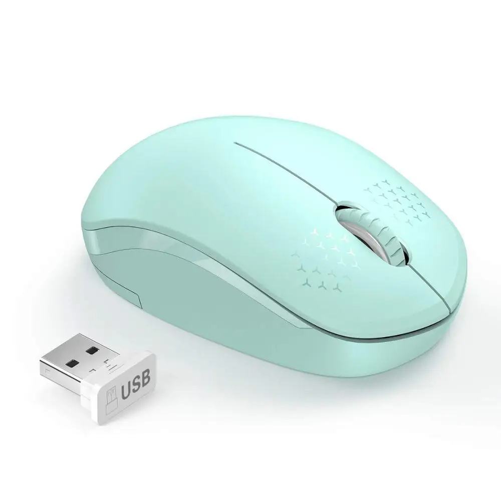 white computer mouse SeenDa Noiseless 2.4GHz Wireless Mouse for Laptop Portable Mini Mute Mice Silent Computer Mouse for Desktop Notebook PC Mause white wireless gaming mouse Mice