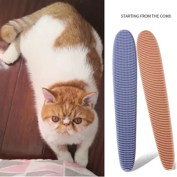 

1Pc Portable Pet Cat's Tongue Massage Comb Pet Cat Daily Hair Care Tools Simulation Multi-purpose Comb