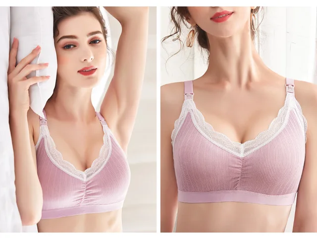 Wholesale 6 Colors Women Underwear Sexy Lingerie Lace Front Open Breast  Feeding Bra Maternity Nursin - China Wholesale Maternity Nursing Bra $2.4  from Guangdong Horigen Mother & Baby Products Co.,Ltd