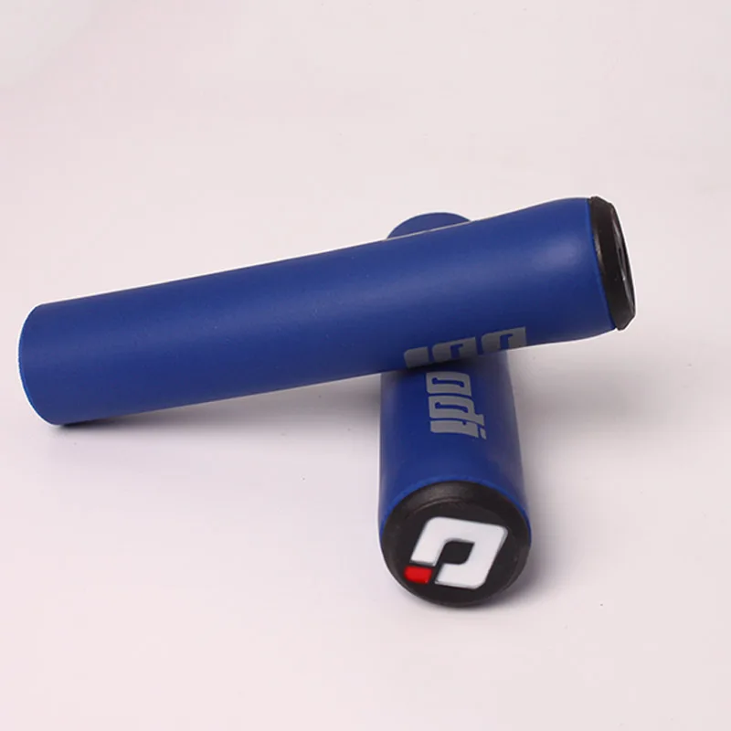 blue ODI MTB ручки для руля, силикагель, рукоятка, набор, анти-занос, удар, поглощающая, мягкая, для горного велосипеда, велосипедные аксессуары - Цвет: blue