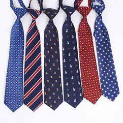 32*6cm Gravata Boys Girls Children's Tie School Class Dance Costume Accessories Band Cartoon Student Tie Necktie Neckcloth Gift
