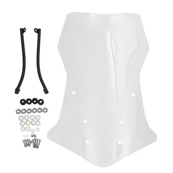 

Motorcycle Windshield Front Windshield + Bracket Sun Visor Deflector For Bmw G310Gs 2017-2018 G310 Gs Motorcycle Accessories