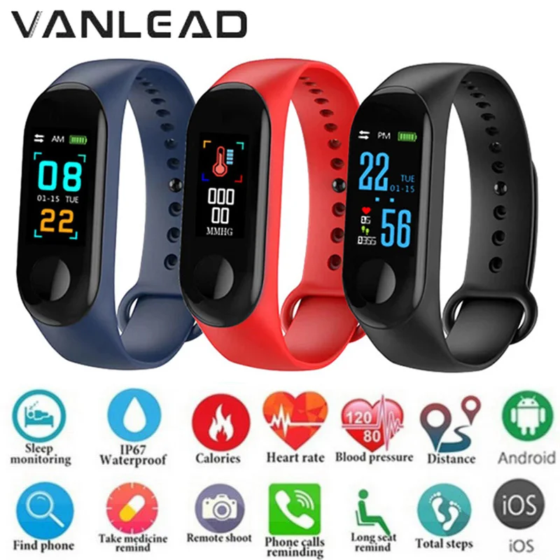 

M3 Smart Wristband Smart Bracelet Bracelet Strap Smart Band Heart Rate Activity Fitness Tracker Smart Watch M3 For Android ios