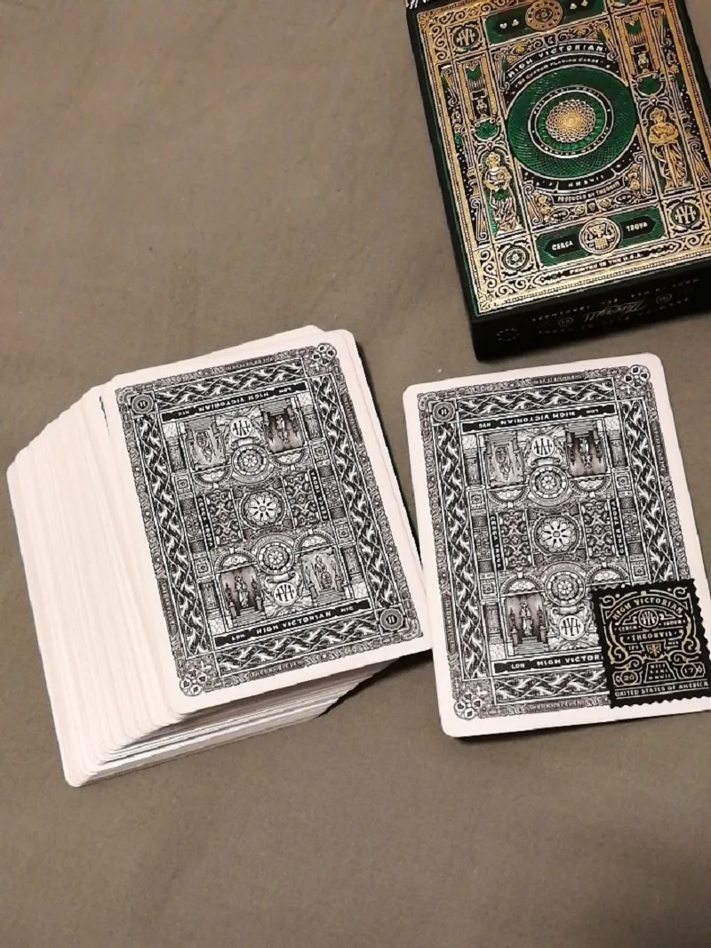 Theory 11 High Victorian Playing Cards Blue/red Deck Poker Size Uspcc  Limited Edition Magic Card Games Magic Tricks Props - Card Games -  AliExpress