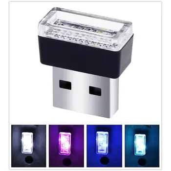 

USB LED Car Interior Atmosphere Light Feet Lamp Illumination Decoration Light
