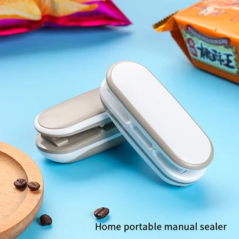 

Portable Household Mini Heat Sealing Machine Packing Capper Plastic Package Storage Bag Food Snack Sealer Kitchen Accessories