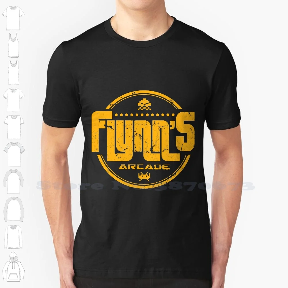 Flynns Arcade Cool Design Trendy T-Shirt Tee Flynns Arcade Flynns Arcade Tron Tron Retro Vintage Tron Movie Fan Tron Film Tron