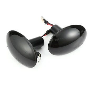 

2pcs Side Marker Signal Lamps Amber LED Lights For MKII MINI Cooper 2006-2014