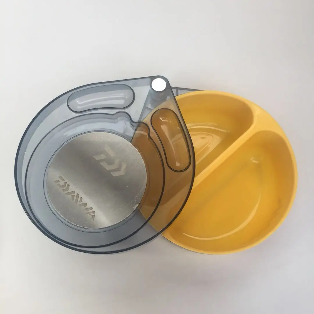 

Angling Outdoor Three-in-One All-Magnetic Pull Bait Pot Fishing Box Fishing Chair Bait Scattered Bubble er liao pen Sale