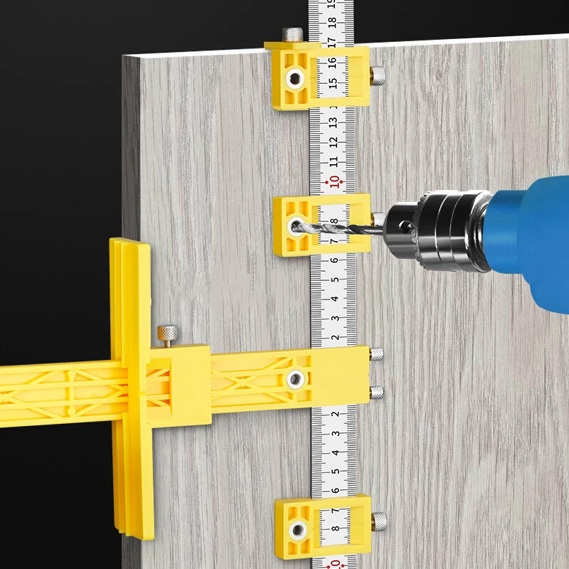 Woodworking Hardware Jig Drawer Pull Wood Drilling Dowelling