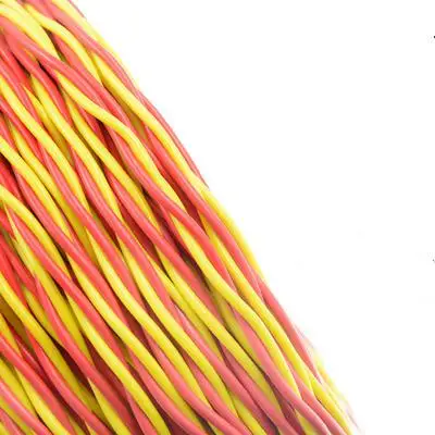 100 метров и т. д. вы можете использовать кабель 20AWG 18AWG 17AWG 15AWG 13AWG 11AWG с жилами из чистой меди, с мягкой проволокой, витая пара 2 провод с сердечником - Цвет: 2C 9AWG .6square