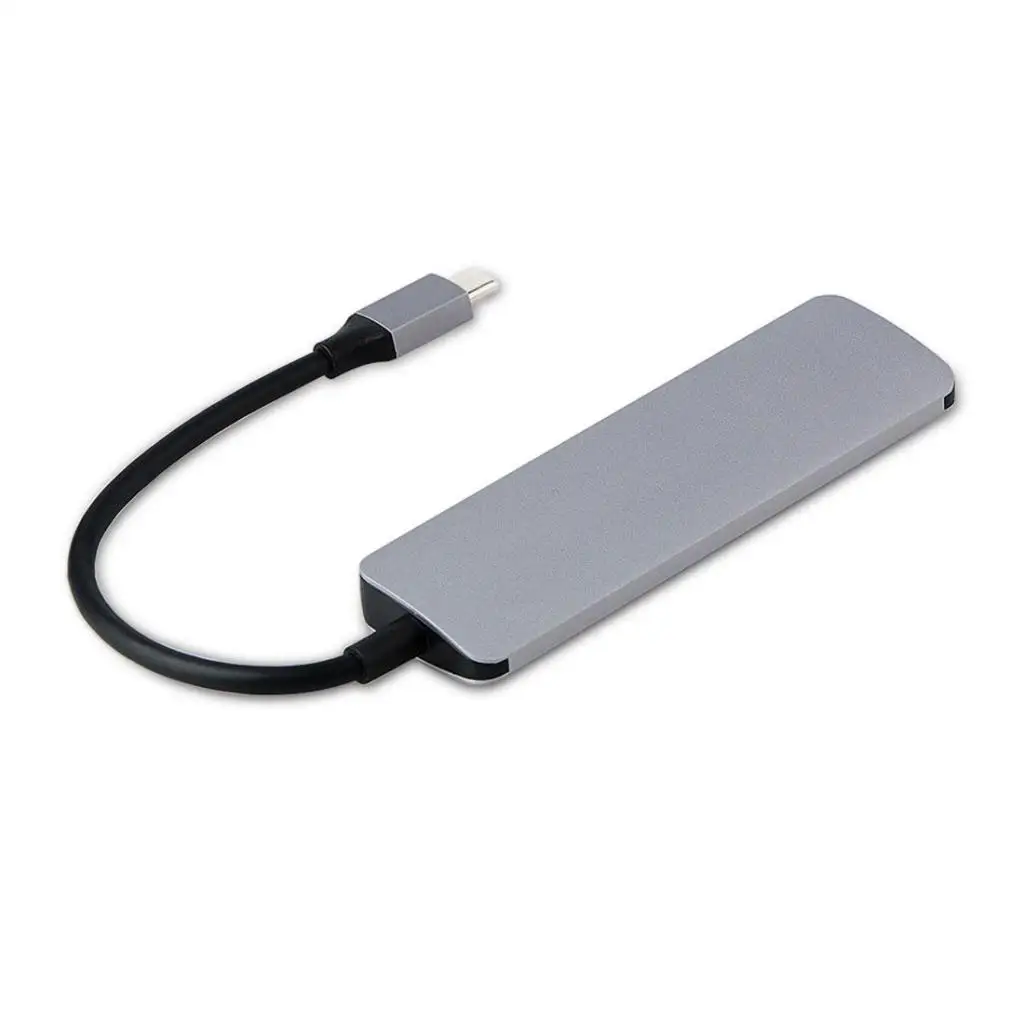 5in1 Тип usb C до 4-Порты и разъёмы USB 3,0 Micro usb-хаб для MacBook Pro /